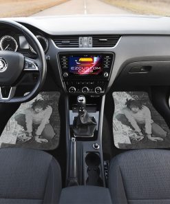 Death Note Car Floor Mats, L Lawliet Black White Car Floor Mats
