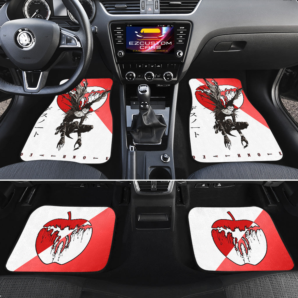 Death Note Car Floor Mats, Ryuk Car Floor Mats, Anime Car Accessories
