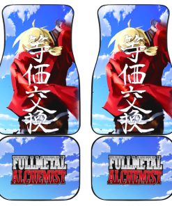 Fullmetal Alchemist Car Floor Mats, Edward Elric Art Car Floor Mats, Anime Car Accessories