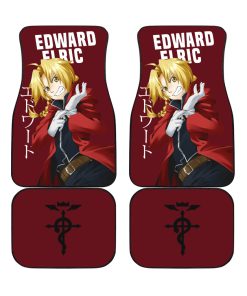 Fullmetal Alchemist Car Floor Mats, Edward Elric Car Floor Mats, Anime Car Accessories