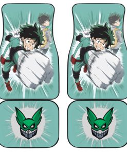 My Hero Academia Car Floor Mats, Deku Izuku Midoriya Car Floor Mats, Anime Car Accessories