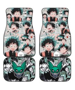 My Hero Academia Car Floor Mats, Deku Mix Manga Car Floor Mats, Anime Car Decoration, Anime Fan Gifts