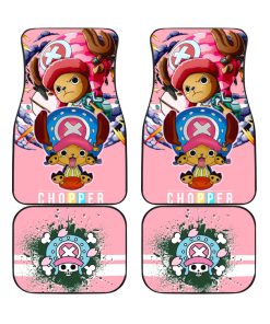 One Piece Car Floor Mats, Chopper Car Floor Mats, Anime Car Decoration