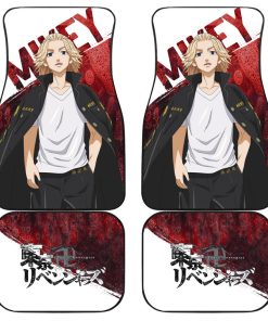 Tokyo Revengers Car Floor Mats, Mikey Manjiro Sano Car Floor Mats, Anime Car Decoration