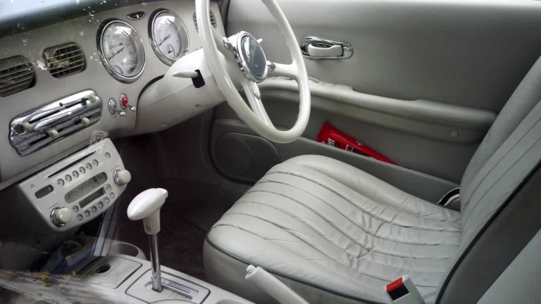 Custom cute car seat covers installed in a daily driver cabin
