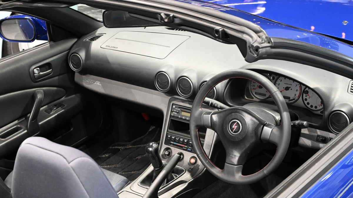 Japanese Car Accessories Interior Console Accents Japanese car accessories and console trim styling in sports car cabin